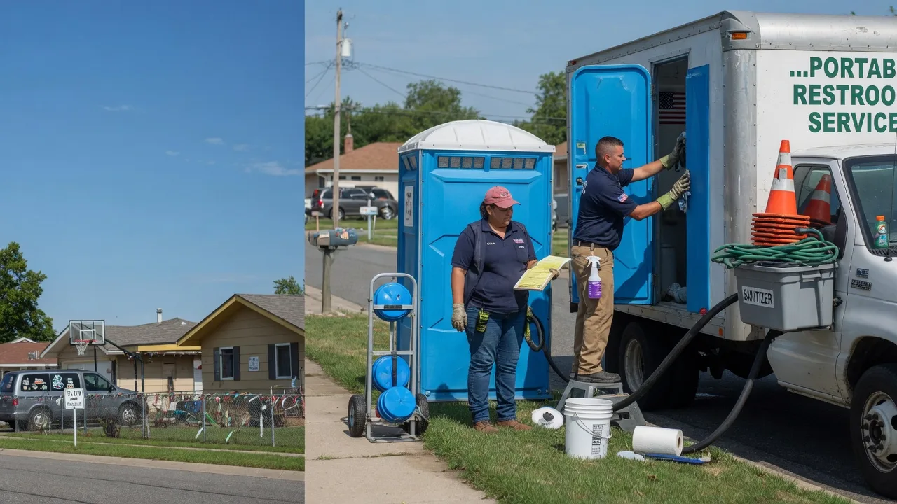 Portable Toilet Rental in Farmersburg, IA near me